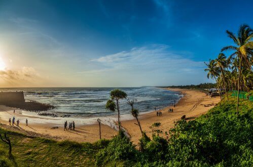 Candolim-Beach-best beaches in Goa for honeymoon
