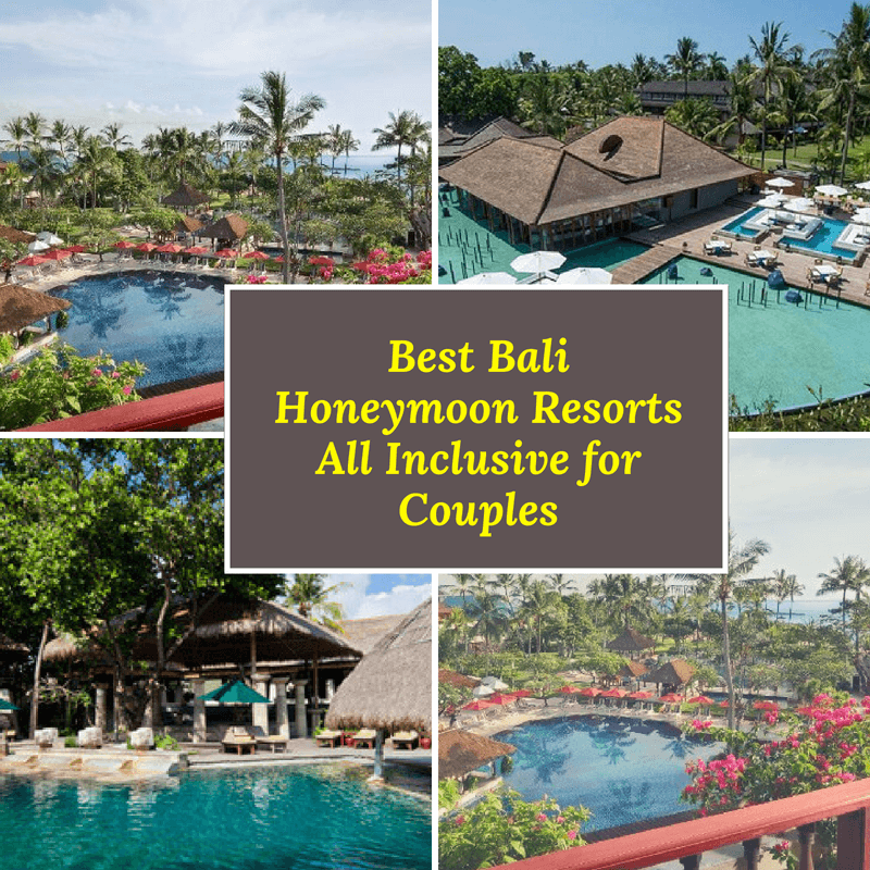 Best Bali Honeymoon Resorts All Inclusive for Couples
